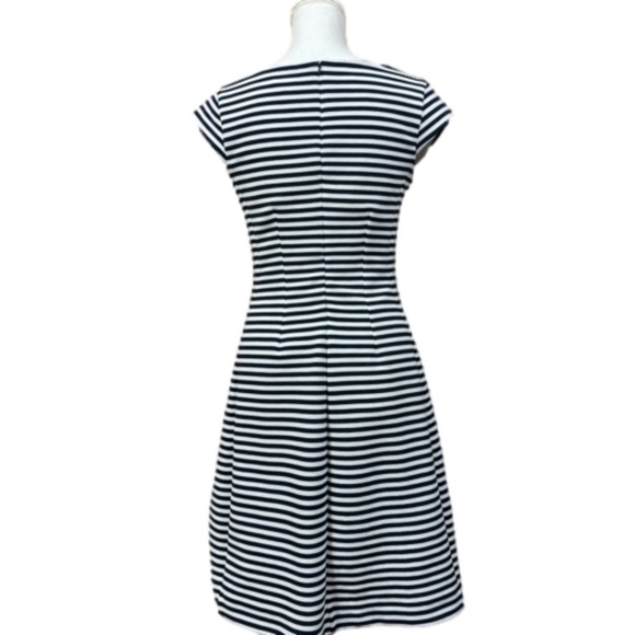 Lilly Pulitzer Briella Navy and White Striped Mini Dress - Picture 3 of 6